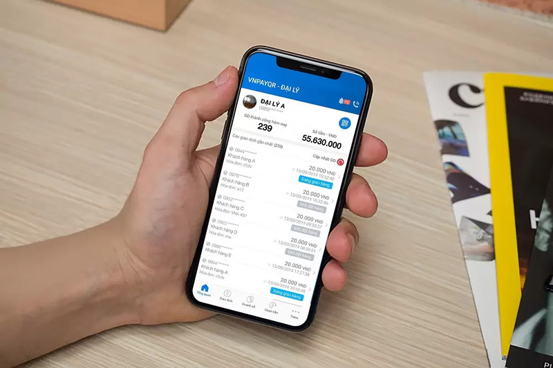 Hệ thống quản l&yacute; thanh to&aacute;n QR-MMS